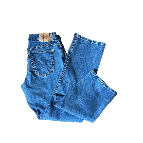 Levi's Classic Boot Cut 550 Stretch Jeans 10M - Picture 1 of 9
